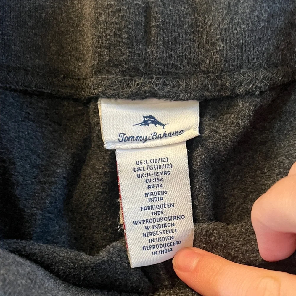 Tommy Bahama Kids Charcoal Joggers